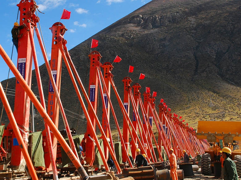 西藏旁多电站工程案例